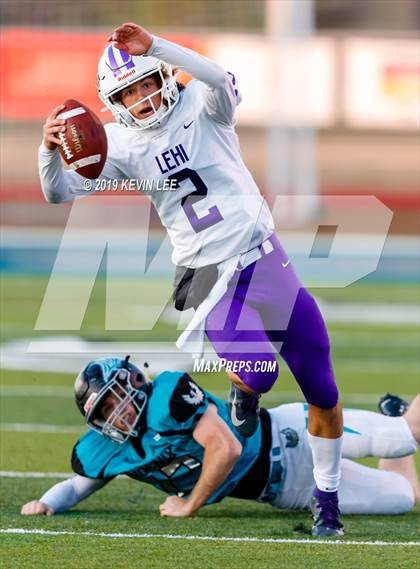 Thumbnail 3 in Farmington @ Lehi (UHSAA 5A Quarterfinal) photogallery.