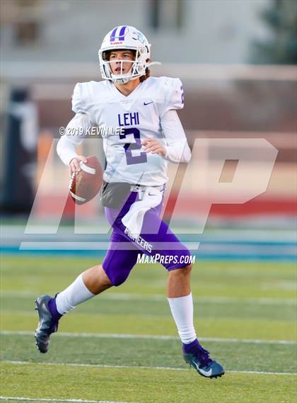 Thumbnail 1 in Farmington @ Lehi (UHSAA 5A Quarterfinal) photogallery.