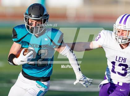 Thumbnail 3 in Farmington @ Lehi (UHSAA 5A Quarterfinal) photogallery.