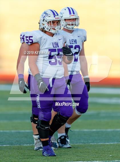 Thumbnail 1 in Farmington @ Lehi (UHSAA 5A Quarterfinal) photogallery.