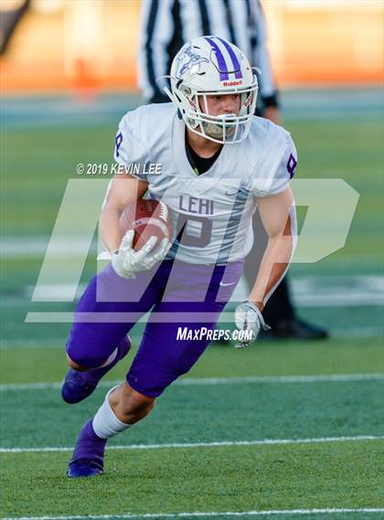 Thumbnail 3 in Farmington @ Lehi (UHSAA 5A Quarterfinal) photogallery.