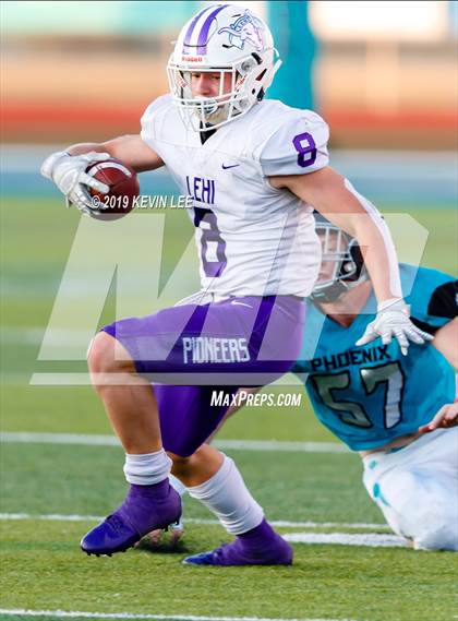 Thumbnail 1 in Farmington @ Lehi (UHSAA 5A Quarterfinal) photogallery.