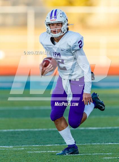 Thumbnail 1 in Farmington @ Lehi (UHSAA 5A Quarterfinal) photogallery.
