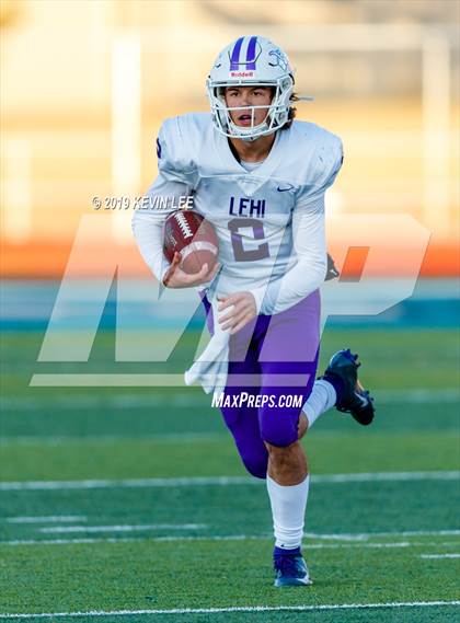Thumbnail 3 in Farmington @ Lehi (UHSAA 5A Quarterfinal) photogallery.