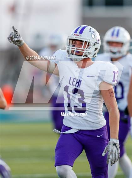 Thumbnail 2 in Farmington @ Lehi (UHSAA 5A Quarterfinal) photogallery.