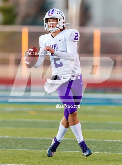 Thumbnail 2 in Farmington @ Lehi (UHSAA 5A Quarterfinal) photogallery.
