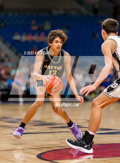 Thumbnail 2 in Graford vs Jayton (UIL 1A Basketball Final) photogallery.