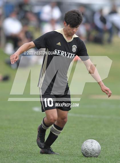Thumbnail 2 in Long Beach Poly @ Servite (CIF-SS D1 Playoffs) photogallery.