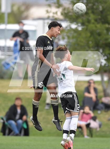 Thumbnail 3 in Long Beach Poly @ Servite (CIF-SS D1 Playoffs) photogallery.