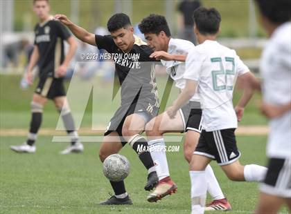 Thumbnail 1 in Long Beach Poly @ Servite (CIF-SS D1 Playoffs) photogallery.