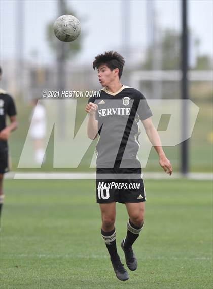 Thumbnail 2 in Long Beach Poly @ Servite (CIF-SS D1 Playoffs) photogallery.