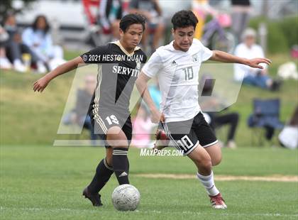 Thumbnail 1 in Long Beach Poly @ Servite (CIF-SS D1 Playoffs) photogallery.