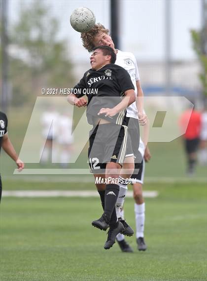 Thumbnail 1 in Long Beach Poly @ Servite (CIF-SS D1 Playoffs) photogallery.