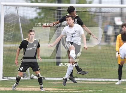 Thumbnail 1 in Long Beach Poly @ Servite (CIF-SS D1 Playoffs) photogallery.
