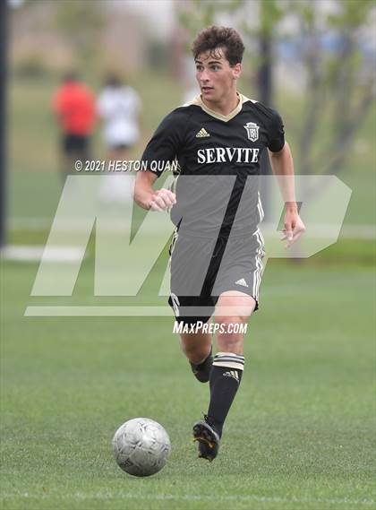 Thumbnail 3 in Long Beach Poly @ Servite (CIF-SS D1 Playoffs) photogallery.