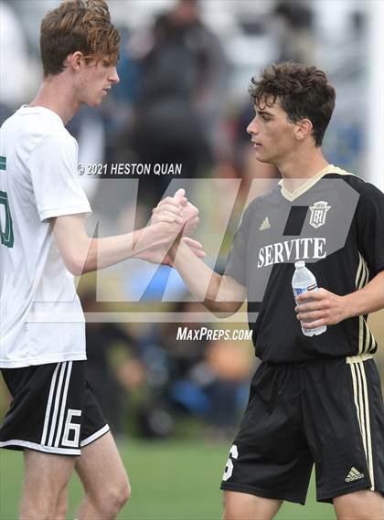 Thumbnail 2 in Long Beach Poly @ Servite (CIF-SS D1 Playoffs) photogallery.