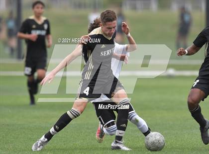 Thumbnail 1 in Long Beach Poly @ Servite (CIF-SS D1 Playoffs) photogallery.