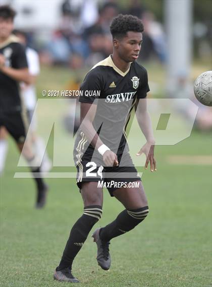 Thumbnail 3 in Long Beach Poly @ Servite (CIF-SS D1 Playoffs) photogallery.