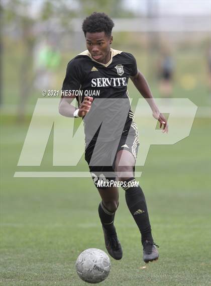 Thumbnail 1 in Long Beach Poly @ Servite (CIF-SS D1 Playoffs) photogallery.