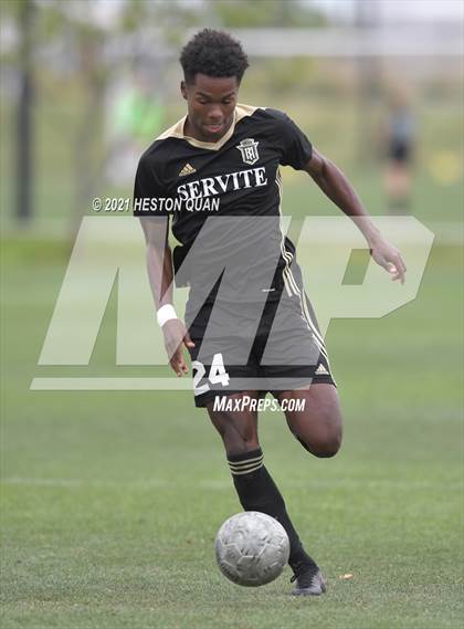 Thumbnail 3 in Long Beach Poly @ Servite (CIF-SS D1 Playoffs) photogallery.