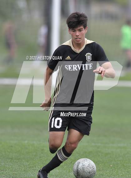 Thumbnail 3 in Long Beach Poly @ Servite (CIF-SS D1 Playoffs) photogallery.