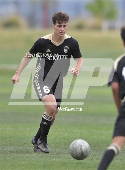 Thumbnail 2 in Long Beach Poly @ Servite (CIF-SS D1 Playoffs) photogallery.