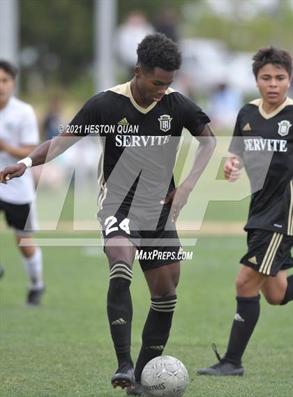 Thumbnail 2 in Long Beach Poly @ Servite (CIF-SS D1 Playoffs) photogallery.
