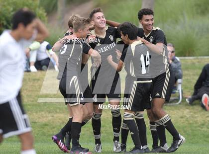 Thumbnail 1 in Long Beach Poly @ Servite (CIF-SS D1 Playoffs) photogallery.