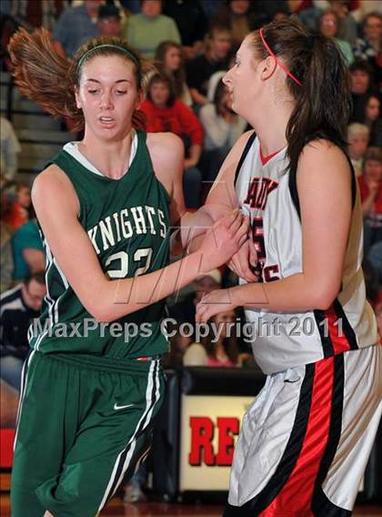 Thumbnail 2 in Delaware County Christian vs Tri-Valley (PIAA A Quarterfinals) photogallery.