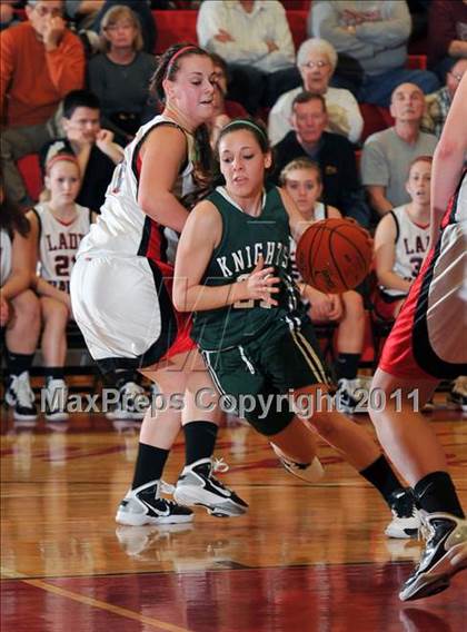 Thumbnail 1 in Delaware County Christian vs Tri-Valley (PIAA A Quarterfinals) photogallery.