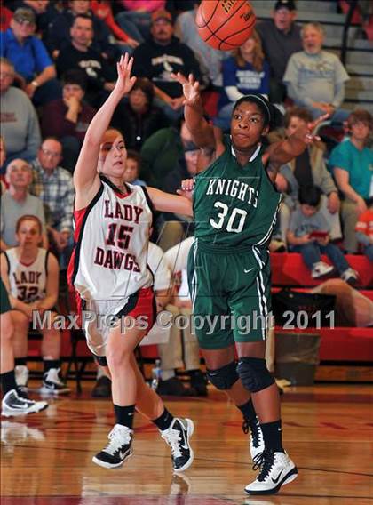 Thumbnail 1 in Delaware County Christian vs Tri-Valley (PIAA A Quarterfinals) photogallery.