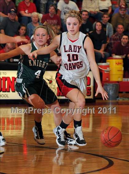 Thumbnail 1 in Delaware County Christian vs Tri-Valley (PIAA A Quarterfinals) photogallery.