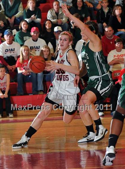 Thumbnail 2 in Delaware County Christian vs Tri-Valley (PIAA A Quarterfinals) photogallery.