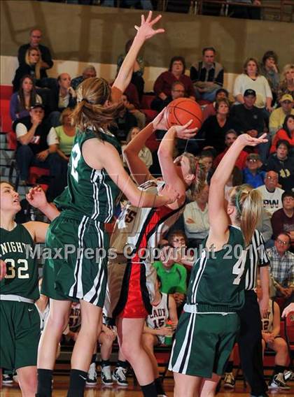 Thumbnail 3 in Delaware County Christian vs Tri-Valley (PIAA A Quarterfinals) photogallery.