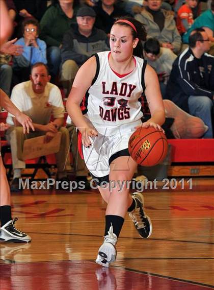 Thumbnail 1 in Delaware County Christian vs Tri-Valley (PIAA A Quarterfinals) photogallery.