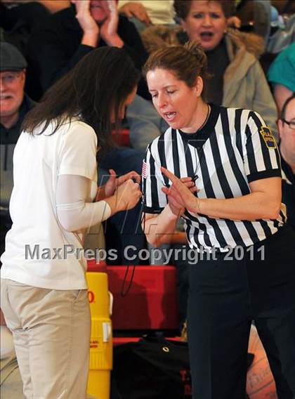 Thumbnail 3 in Delaware County Christian vs Tri-Valley (PIAA A Quarterfinals) photogallery.