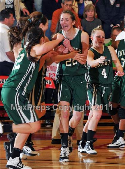 Thumbnail 3 in Delaware County Christian vs Tri-Valley (PIAA A Quarterfinals) photogallery.