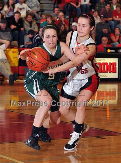 Thumbnail 3 in Delaware County Christian vs Tri-Valley (PIAA A Quarterfinals) photogallery.
