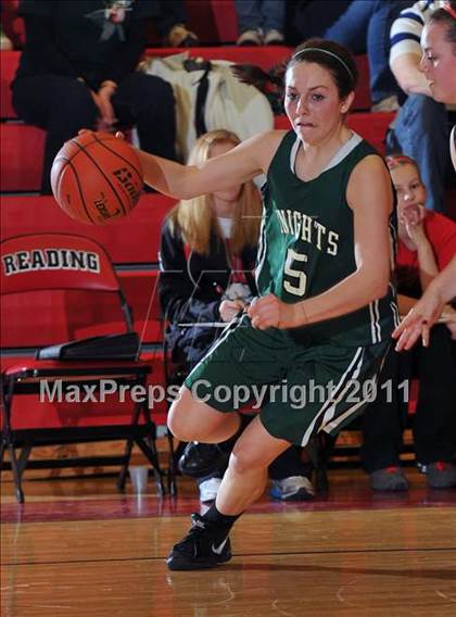 Thumbnail 3 in Delaware County Christian vs Tri-Valley (PIAA A Quarterfinals) photogallery.
