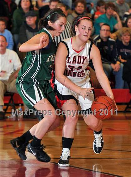 Thumbnail 3 in Delaware County Christian vs Tri-Valley (PIAA A Quarterfinals) photogallery.