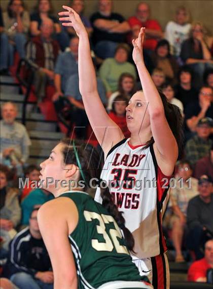 Thumbnail 3 in Delaware County Christian vs Tri-Valley (PIAA A Quarterfinals) photogallery.
