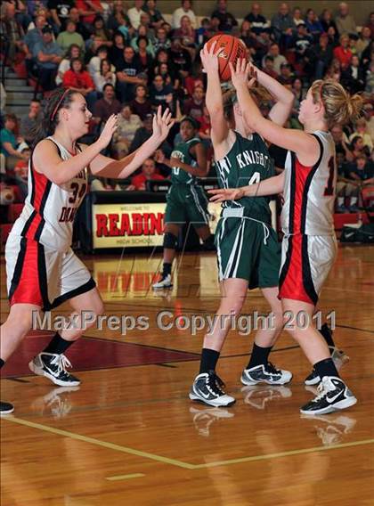 Thumbnail 2 in Delaware County Christian vs Tri-Valley (PIAA A Quarterfinals) photogallery.