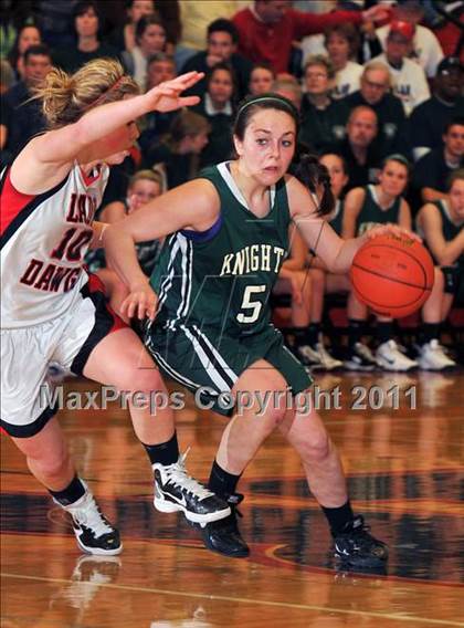 Thumbnail 1 in Delaware County Christian vs Tri-Valley (PIAA A Quarterfinals) photogallery.