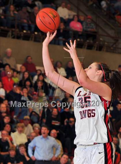 Thumbnail 1 in Delaware County Christian vs Tri-Valley (PIAA A Quarterfinals) photogallery.