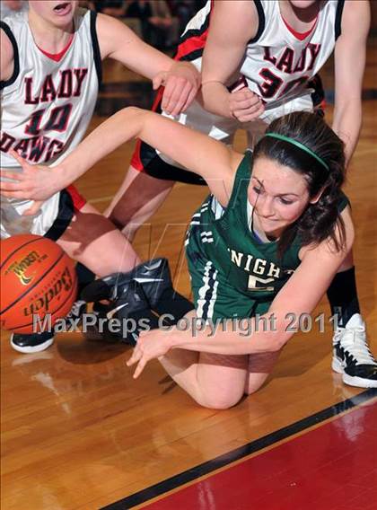 Thumbnail 1 in Delaware County Christian vs Tri-Valley (PIAA A Quarterfinals) photogallery.