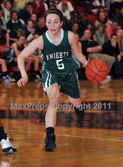 Thumbnail 2 in Delaware County Christian vs Tri-Valley (PIAA A Quarterfinals) photogallery.