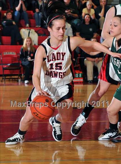 Thumbnail 1 in Delaware County Christian vs Tri-Valley (PIAA A Quarterfinals) photogallery.