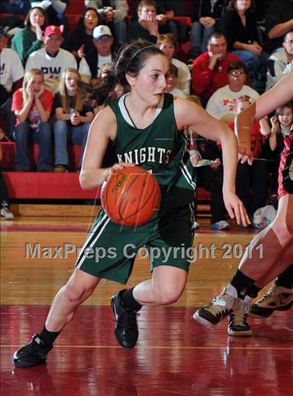 Thumbnail 2 in Delaware County Christian vs Tri-Valley (PIAA A Quarterfinals) photogallery.