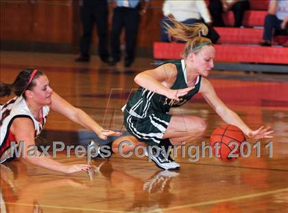 Thumbnail 3 in Delaware County Christian vs Tri-Valley (PIAA A Quarterfinals) photogallery.