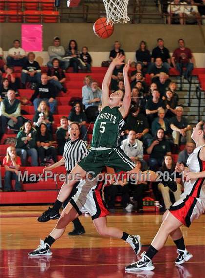Thumbnail 3 in Delaware County Christian vs Tri-Valley (PIAA A Quarterfinals) photogallery.